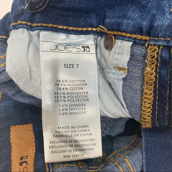 Joe’s Jeans Distressed size 7 - Picture 5 of 6